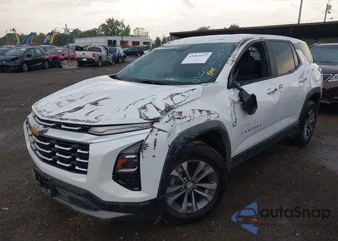 2025 Chevrolet Equinox Awd Lt из США, поврежденный, VIN 3GNAXPEG2SL294545